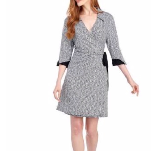 Laundry By Shelli Segal Dresses & Skirts - New With Tags Laundry Reversible Black/White Wrap Dress